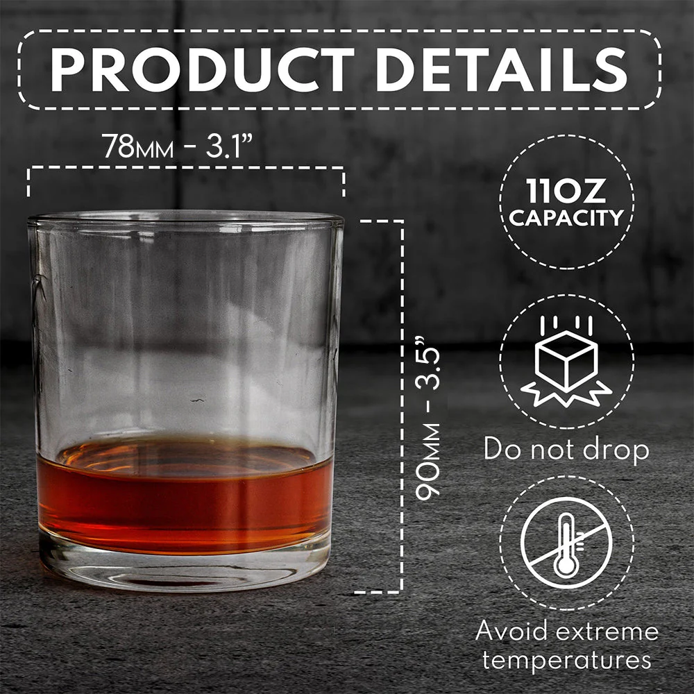 Final Frontier 60th Anniversary - Personalized Star Fleet Whiskey Glass