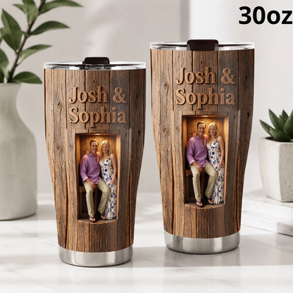 You & Me We Got This - Personalized Couple Tumbler