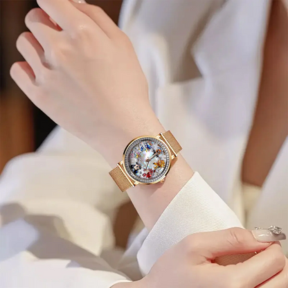 Friends Anniversary - Personalized Mouse Women Hand Watch