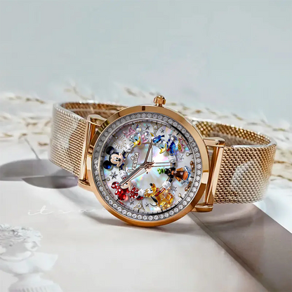 Friends Anniversary - Personalized Mouse Women Hand Watch