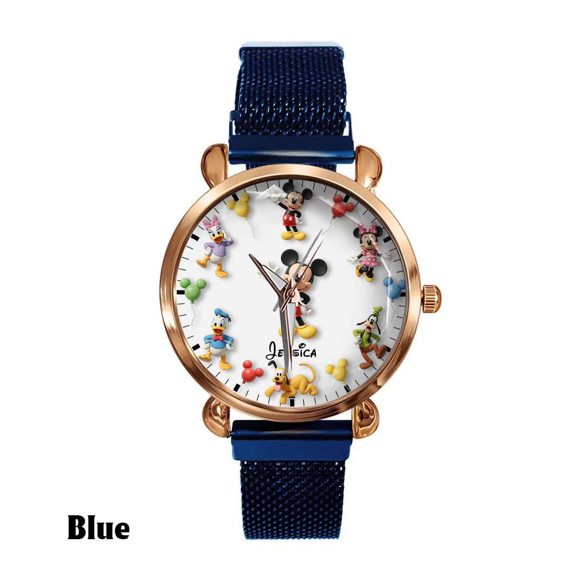 Happy Friends - Personalized Mouse Women Hand Watch