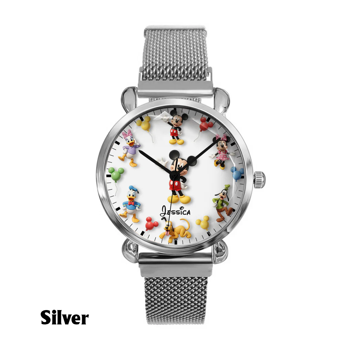 Happy Friends - Personalized Mouse Women Hand Watch
