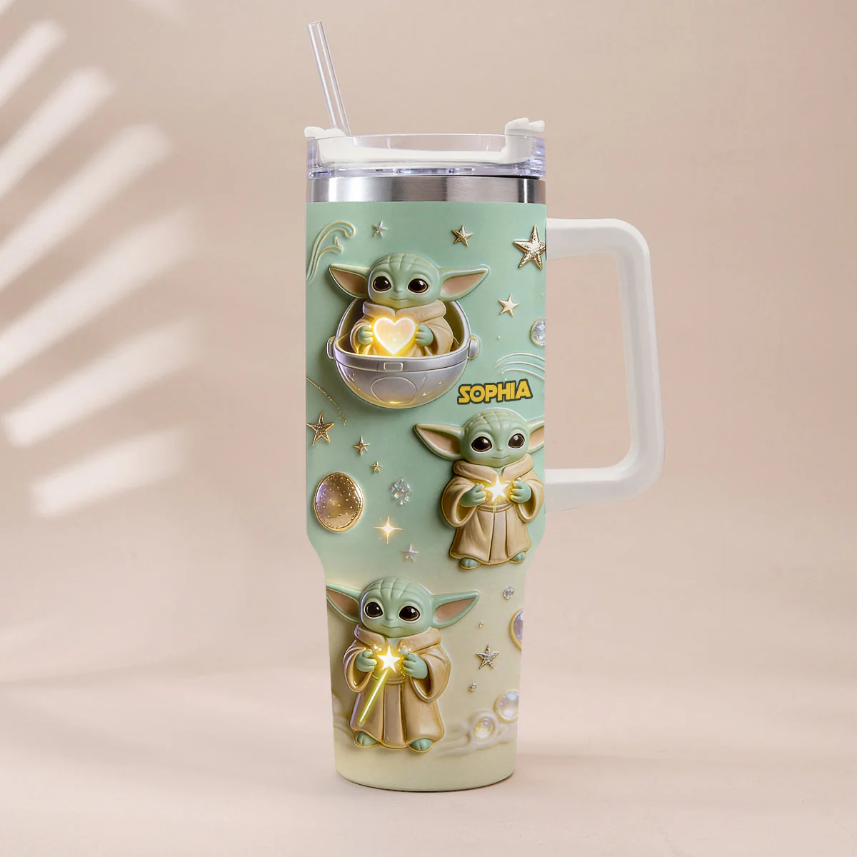 Cute Baby - Personalized The Force Insulated Tumbler