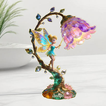 Fairy Flower - Personalized Dream Trip Acrylic LED Night Light