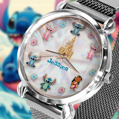 Ohana Means Family 2 - Personalized Ohana Women Hand Watch