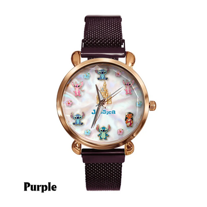 Ohana Means Family 2 - Personalized Ohana Women Hand Watch