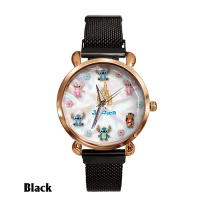 Ohana Means Family 2 - Personalized Ohana Women Hand Watch