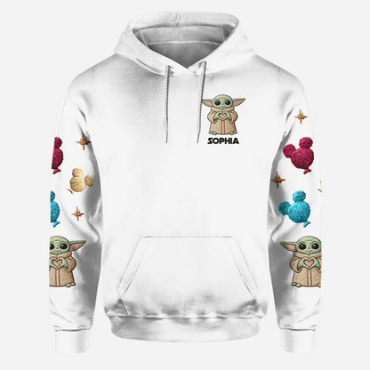 Too Cute I Am - Personalized The Force Hoodie and Leggings