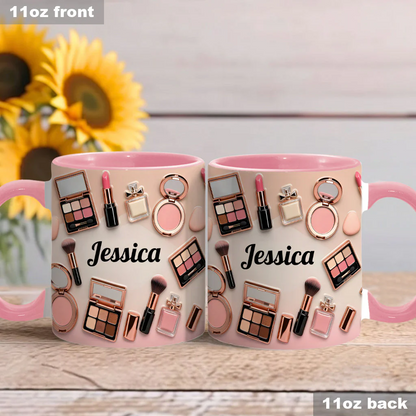 Makeup Artist - Personalized Makeup Accent Mug