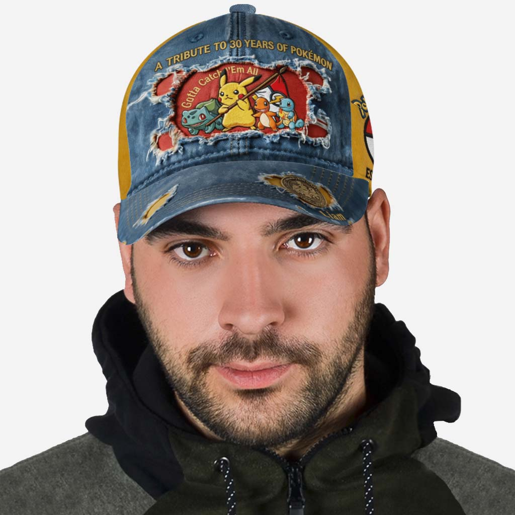 Monster Anniversary - Personalized Monster Trainer Classic Cap