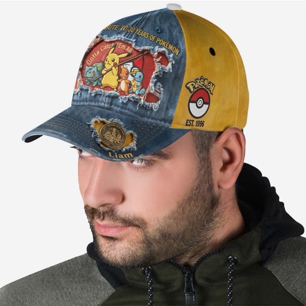 Monster Anniversary - Personalized Monster Trainer Classic Cap