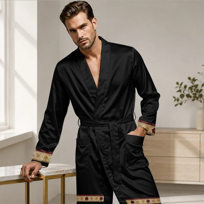 Til' Death Do Us Part, Wedding Gifts - Personalized Nightmare Satin Robe