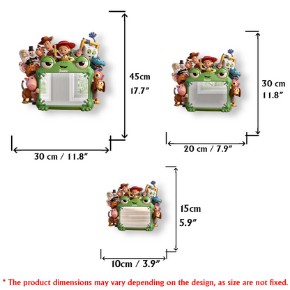 Cute Friends - Personalized Movie For Kids Wall Hanging Mirror
