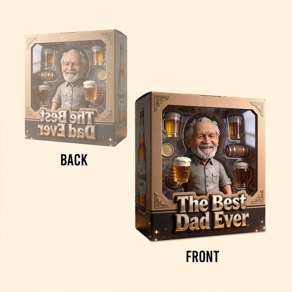 Father Gift, Customize Father With Hobby - Personalized Father Custom Shaped Acrylic Plaque