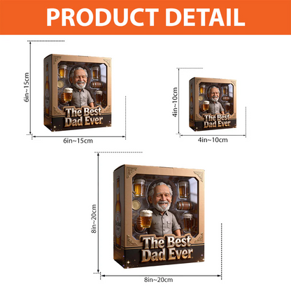 Father Gift, Customize Father With Hobby - Personalized Father Custom Shaped Acrylic Plaque