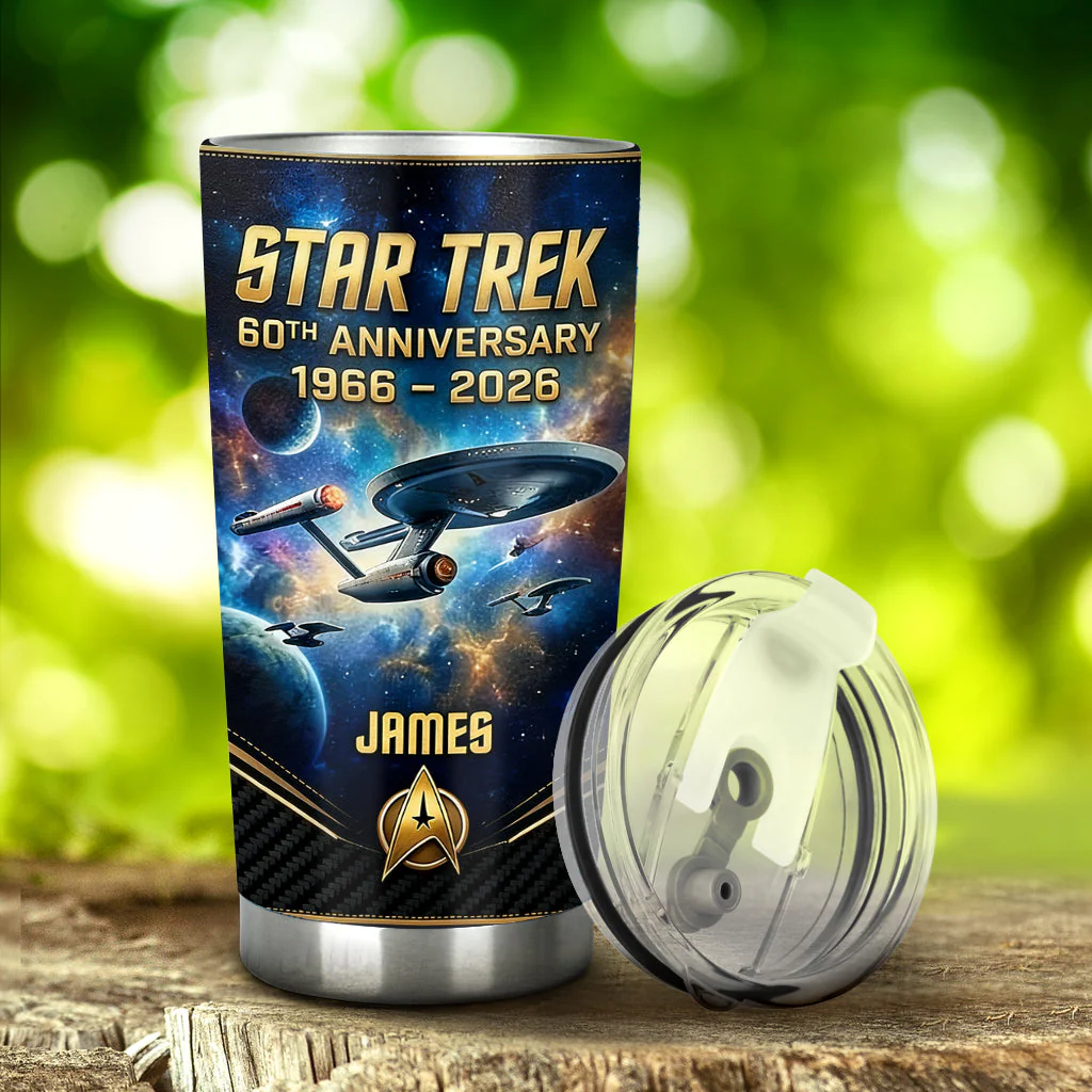 Final Frontier 60th Anniversary - Personalized Star Fleet Tumbler