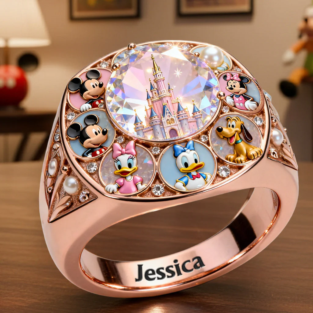 Magical Time - Personalized Mouse Ring