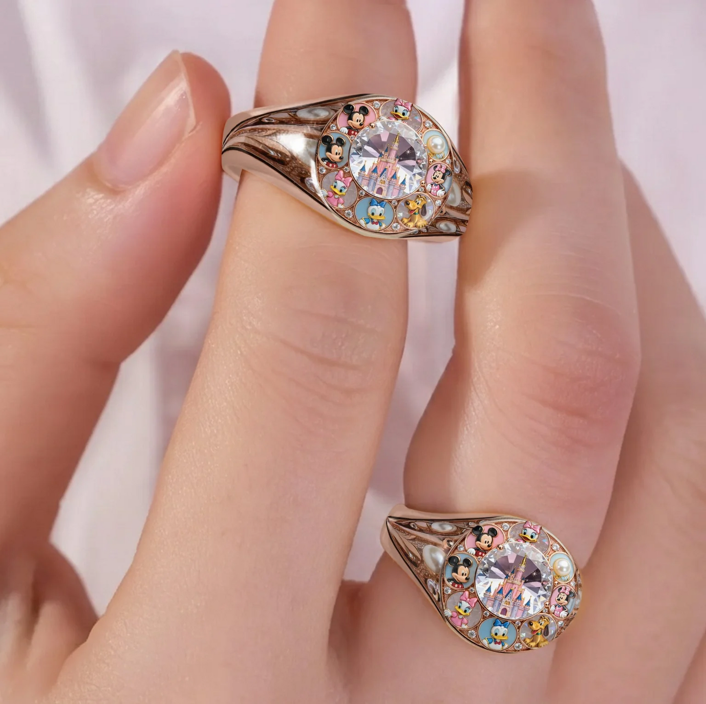 Magical Time - Personalized Mouse Ring