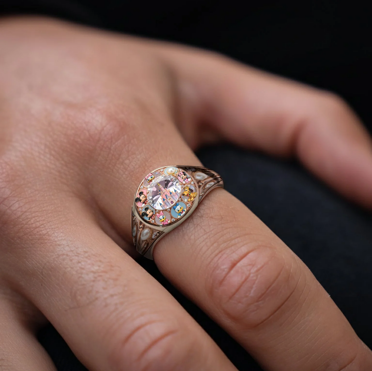 Magical Time - Personalized Mouse Ring