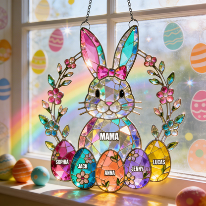 Personalized Easter Gifts For Mother's Day Suncatcher Ornament