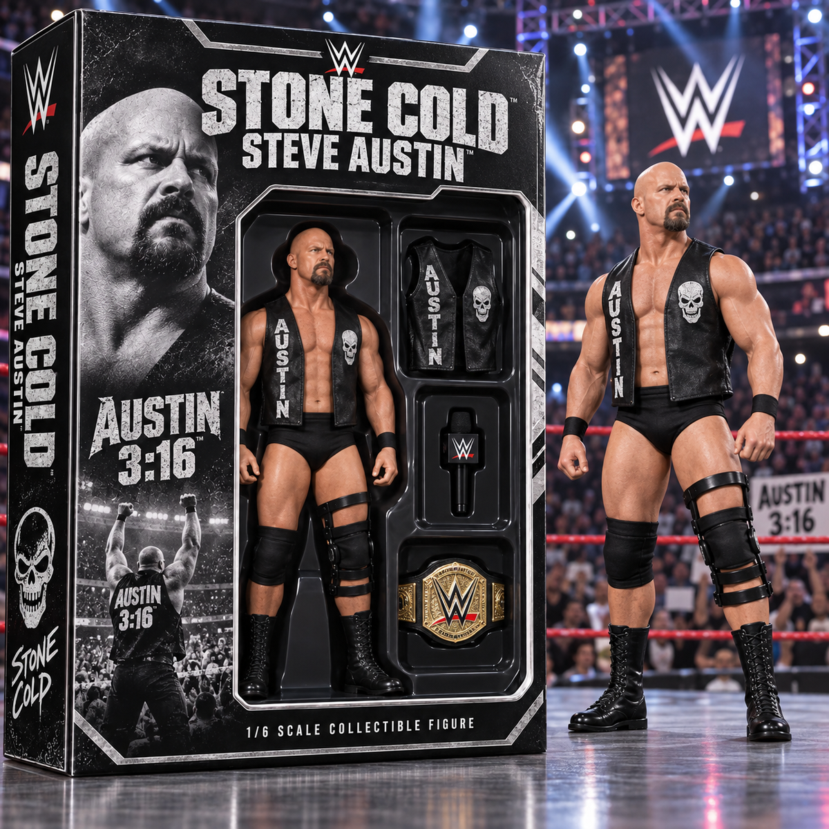Premium Ring Legend Acrylic Plaque – Wrestling Legend Collector Gift