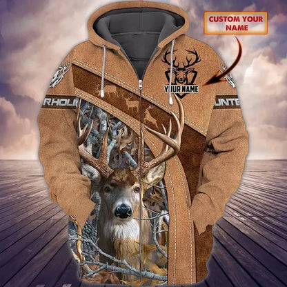 Personalized Deer Hunting 3D All Over Printed Unisex Shirt