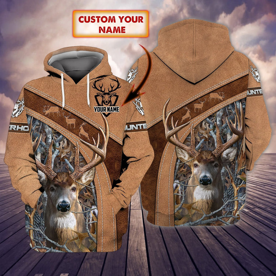 Personalized Deer Hunting 3D All Over Printed Unisex Shirt