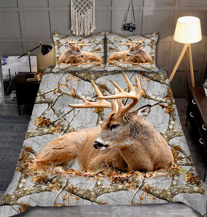 Deer Hunting V3 All Over Printed Bedding Set