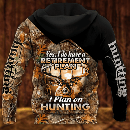 Personalized Name Deer Hunting Pattern V4 All Over Printed Unisex Shirt