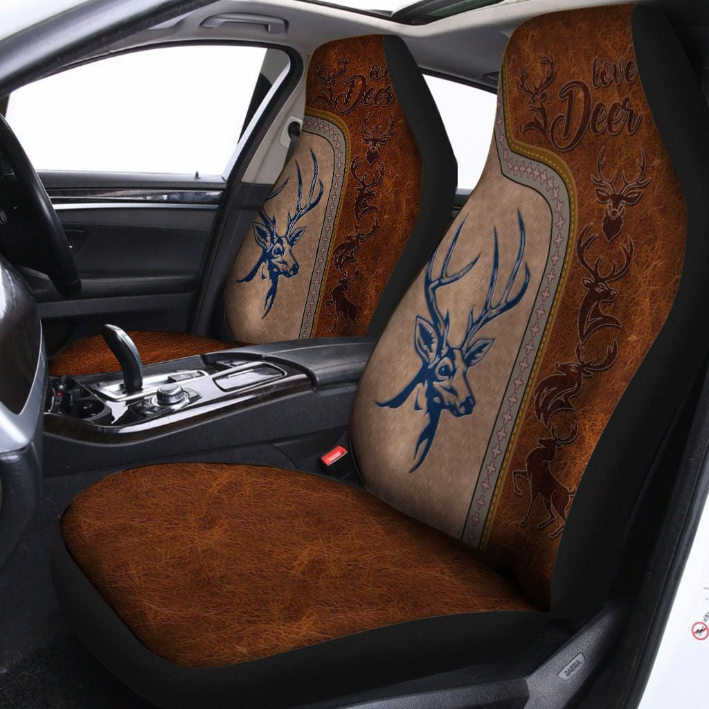 Deer Loving - Car Seat Cover Size Universal Fit