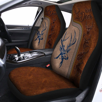 Deer Loving - Car Seat Cover Size Universal Fit