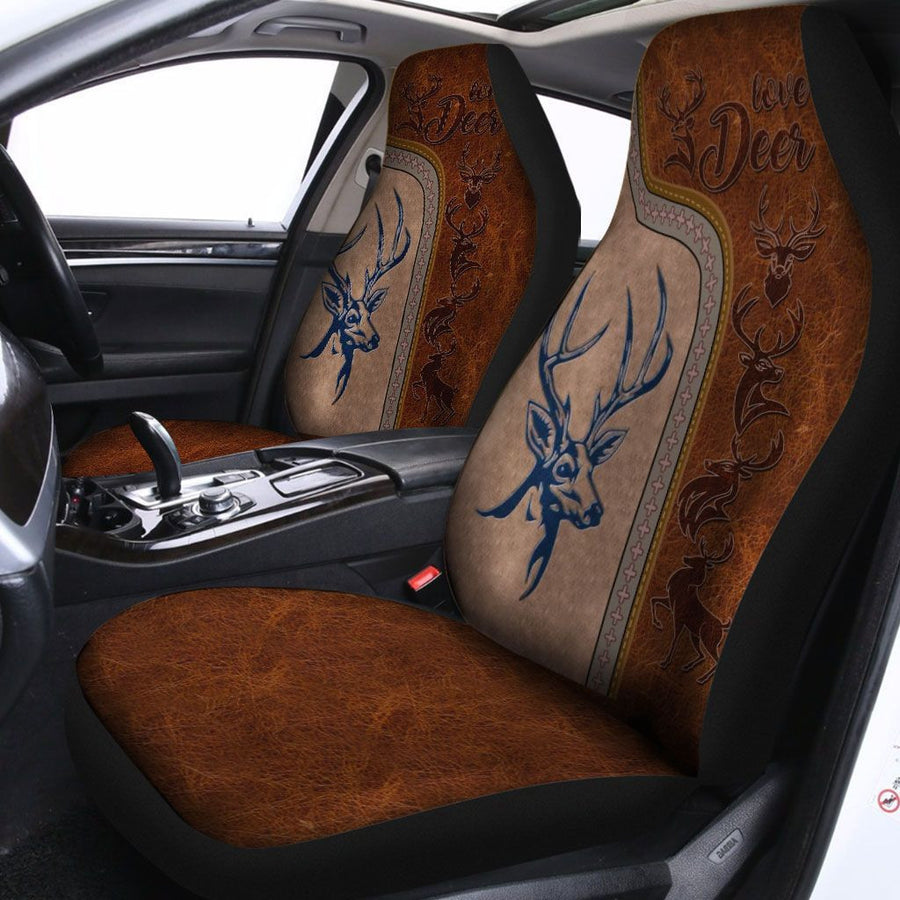 Deer Loving - Car Seat Cover Size Universal Fit