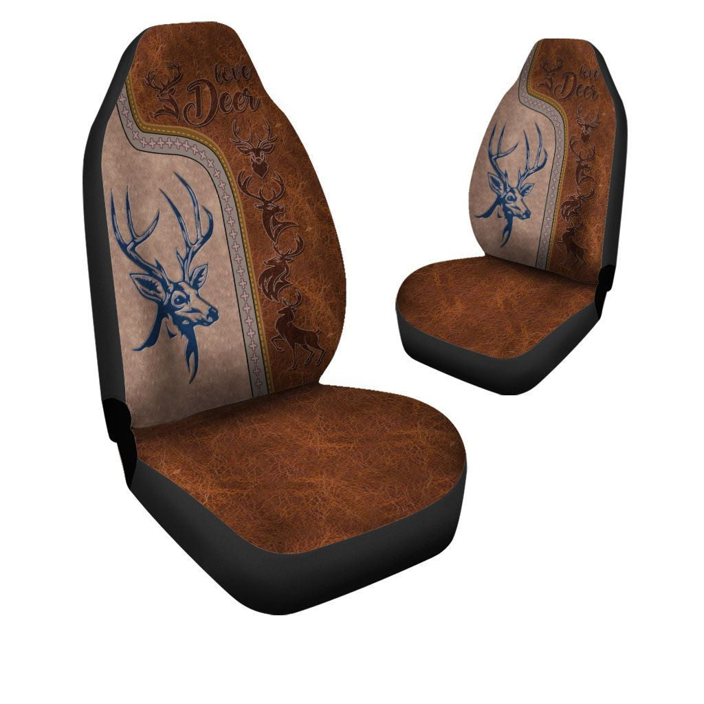 Deer Loving - Car Seat Cover Size Universal Fit