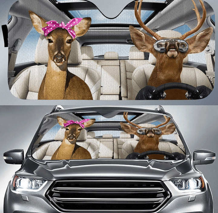 DEER FUNNY LIFE CAR SUNSHADE 2 LIMITED