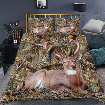 Deer Hunting Pattern 2 All Over Printed Bedding Set