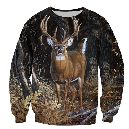 Deer Hunting Forest All Over Printed Unisex Shirt