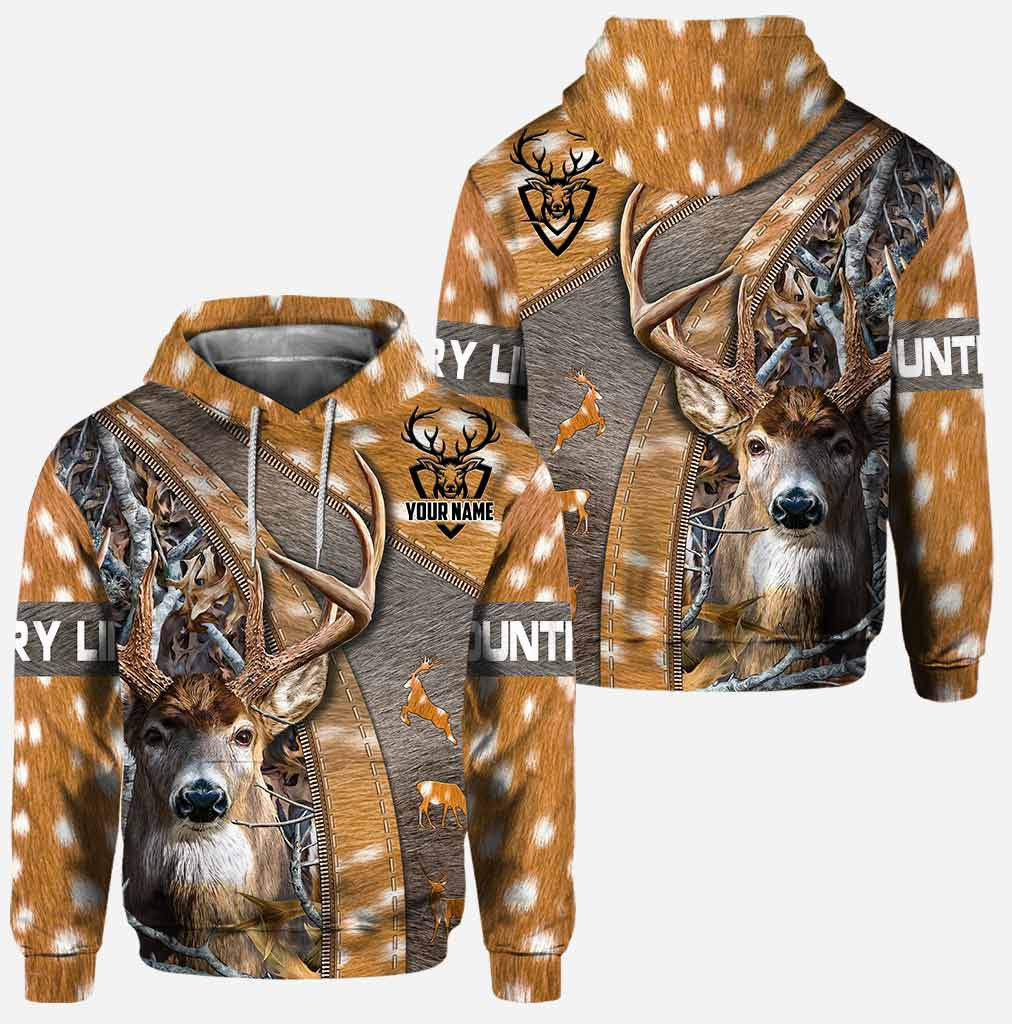 Personalized Name Deer Country Life Leggings and Hoodie Set