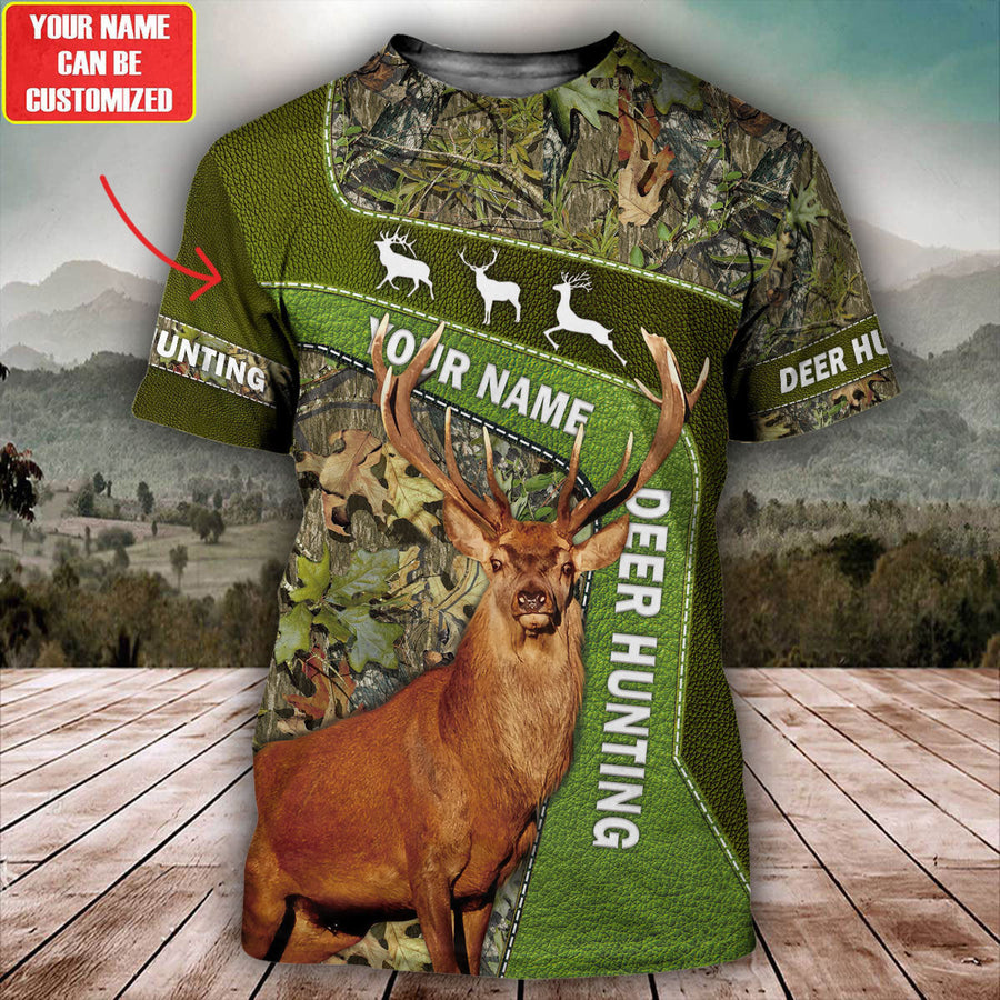 Personalized Deer Hunting 3D All Over Printed Unisex Shirt