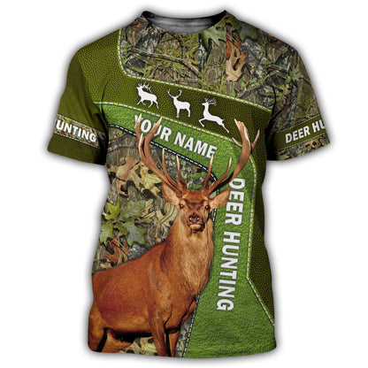 Personalized Deer Hunting 3D All Over Printed Unisex Shirt
