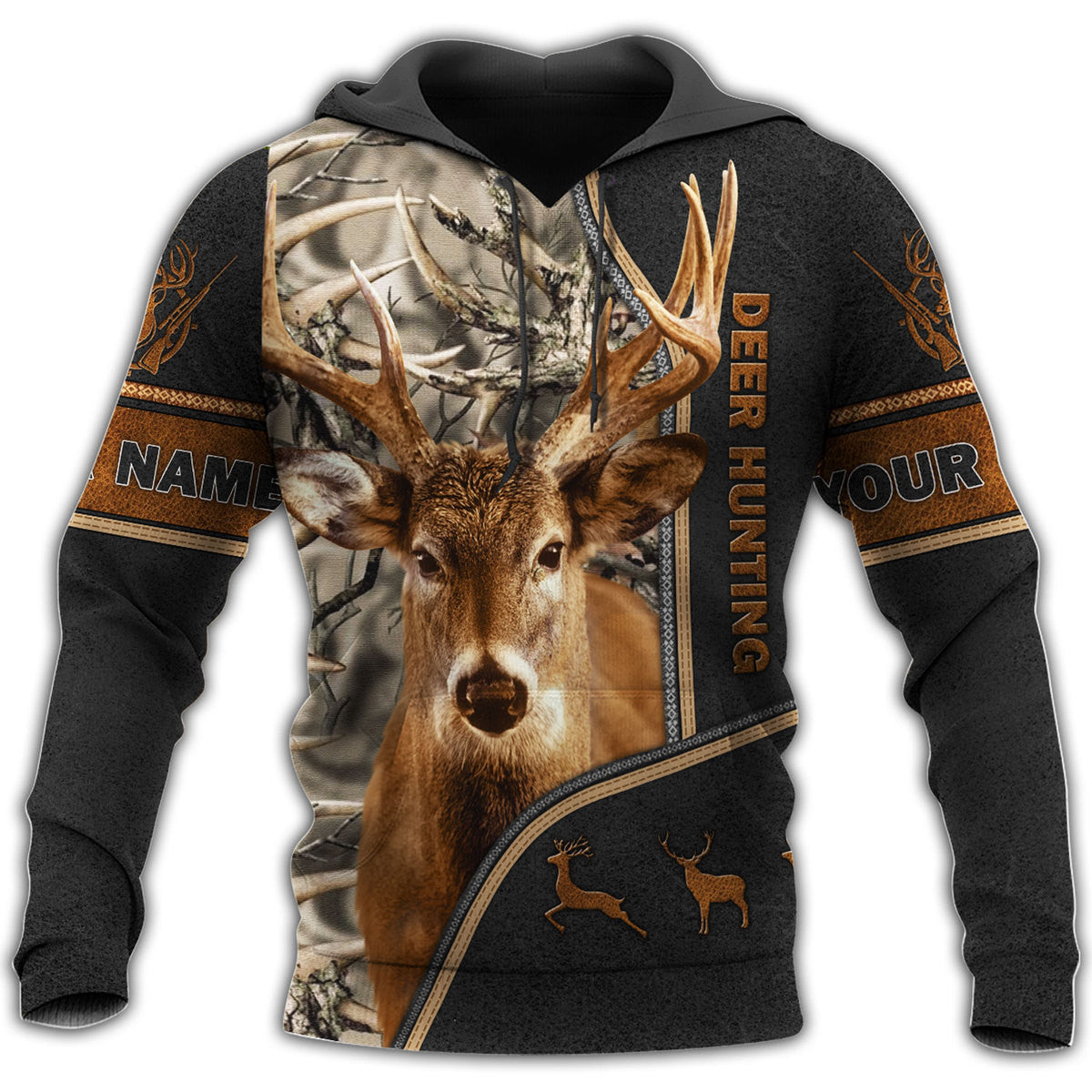 Personalized Love Deer Hunting 3D All Over Printed Unisex Shirt