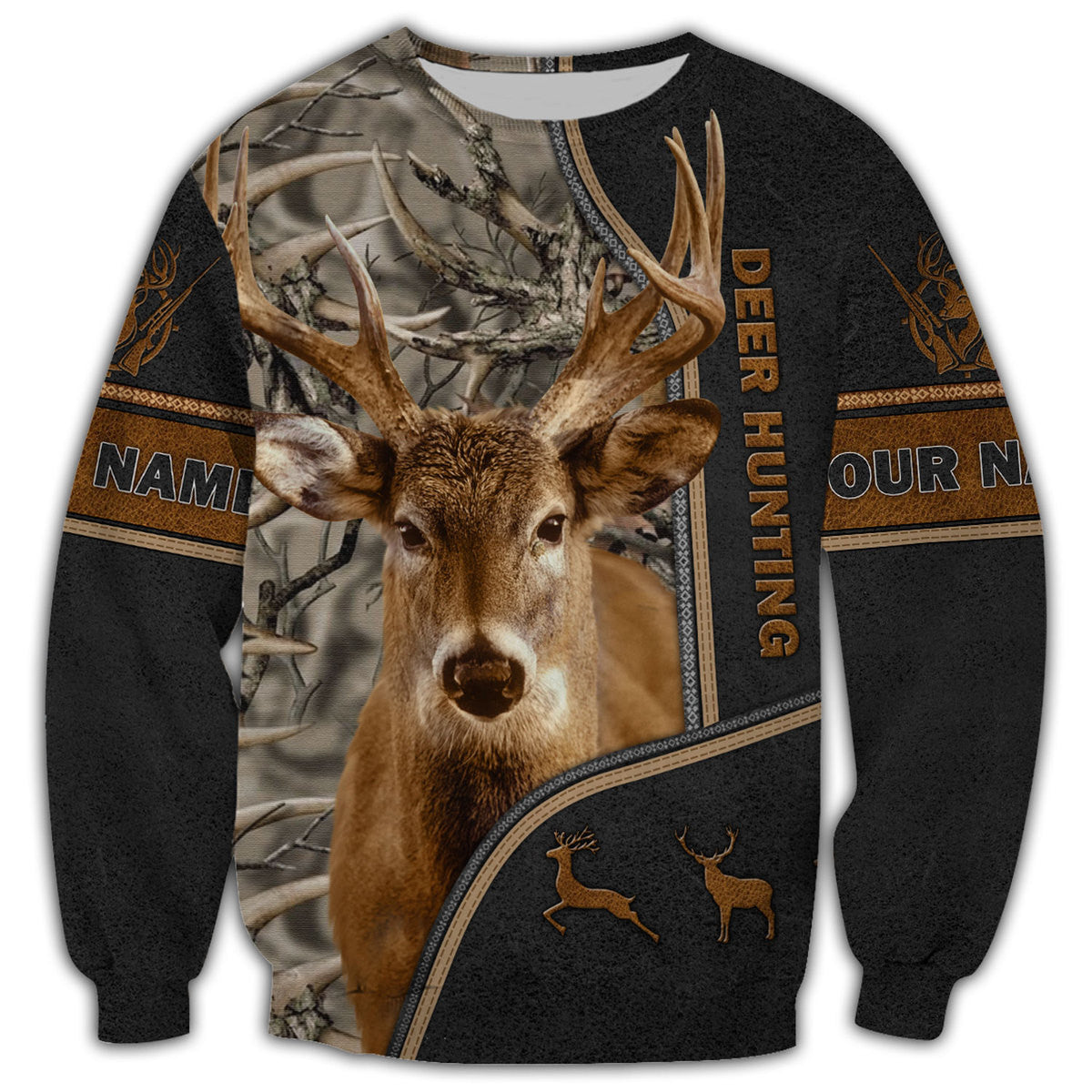 Personalized Love Deer Hunting 3D All Over Printed Unisex Shirt