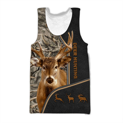 Personalized Love Deer Hunting 3D All Over Printed Unisex Shirt