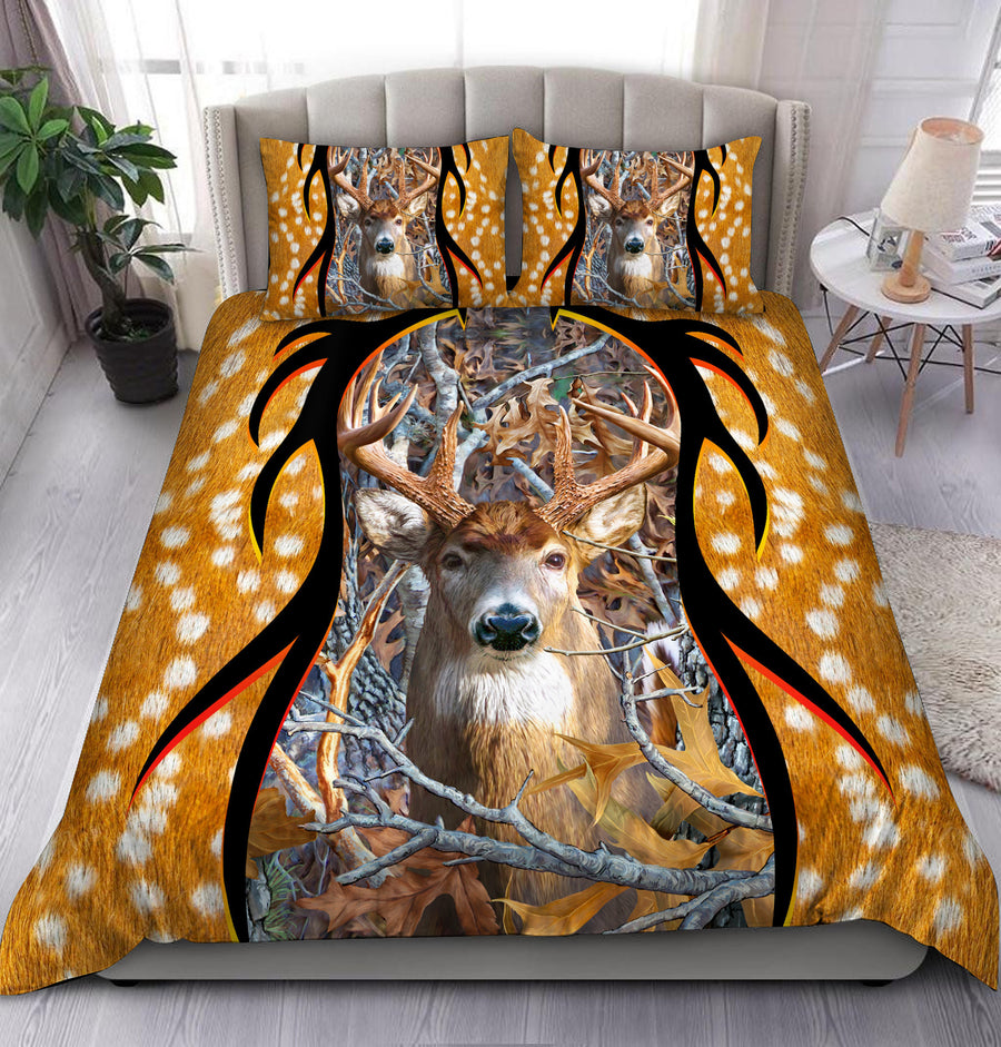 Deer Hunting Q4 All Over Printed Bedding Set