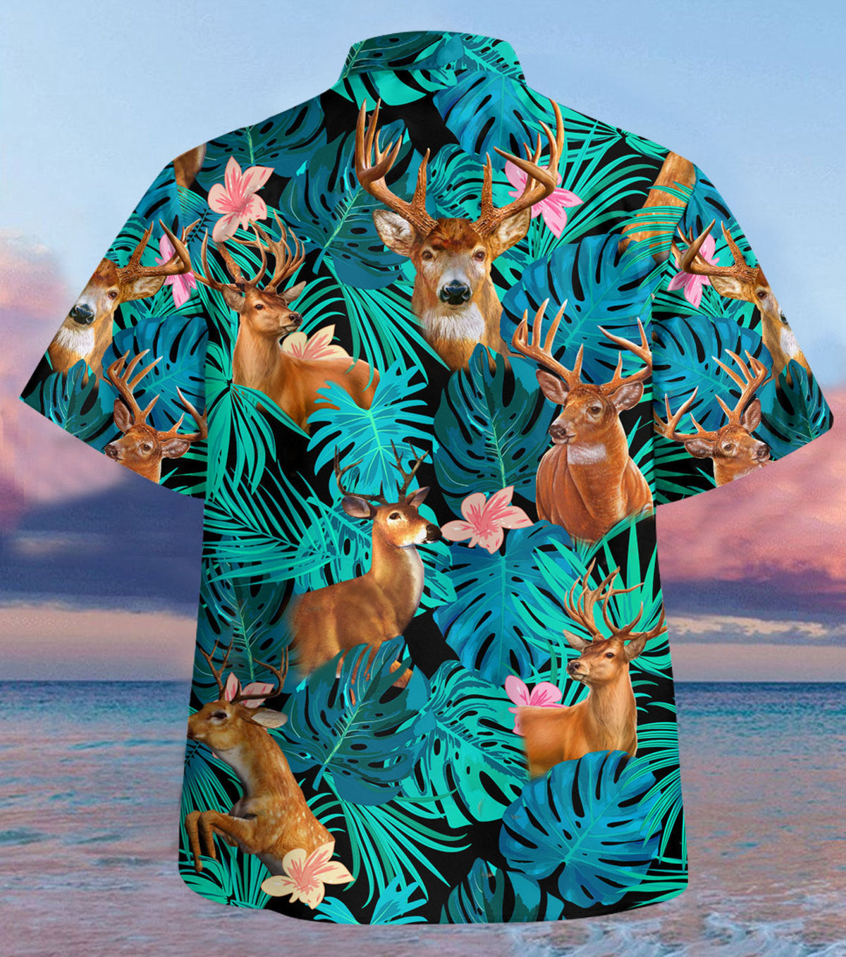 Deer Tropical Hawaii Shirt