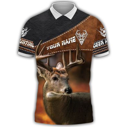 Personalized Name Deer Hunting 3D All Over Printed Unisex Shirt