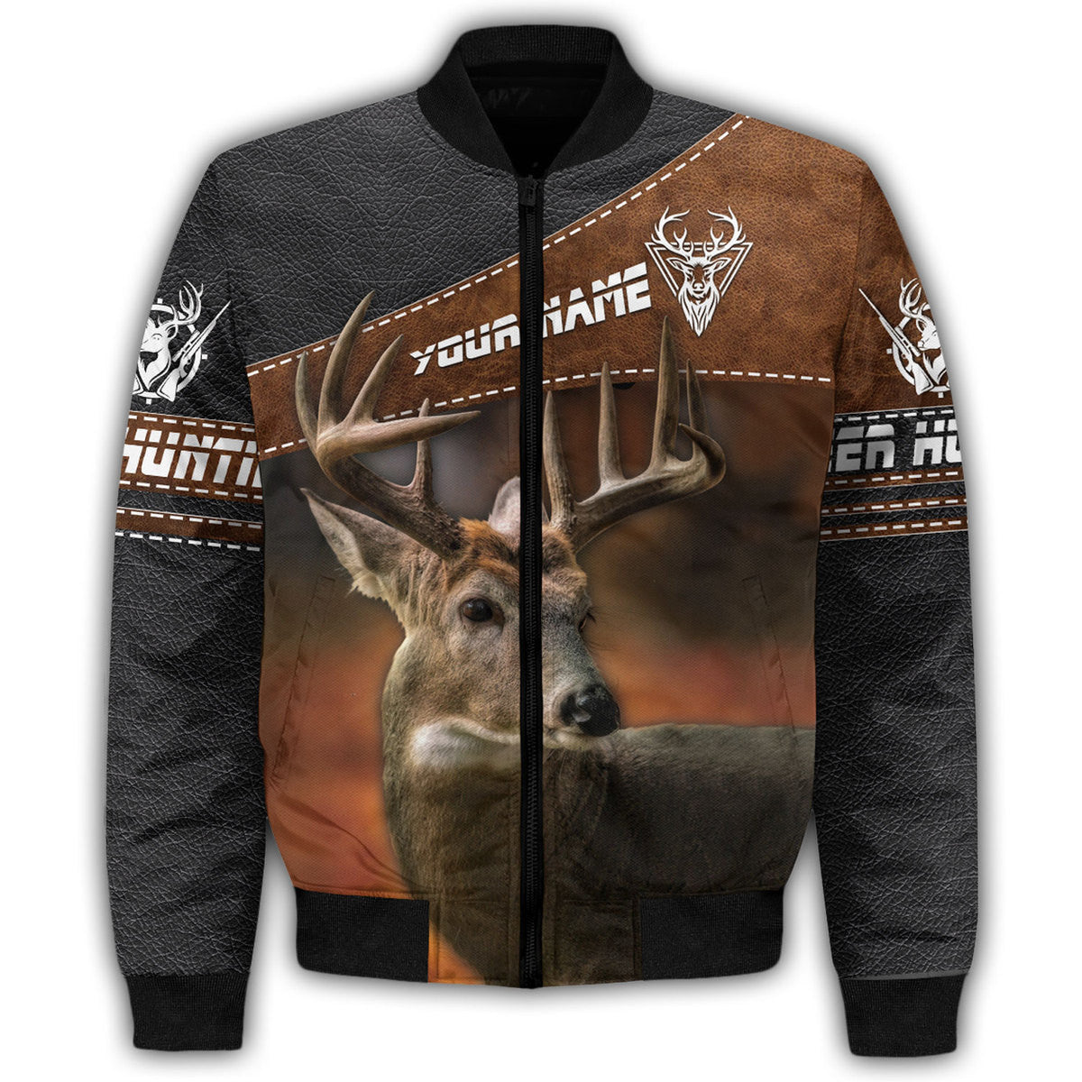 Personalized Name Deer Hunting 3D All Over Printed Unisex Shirt