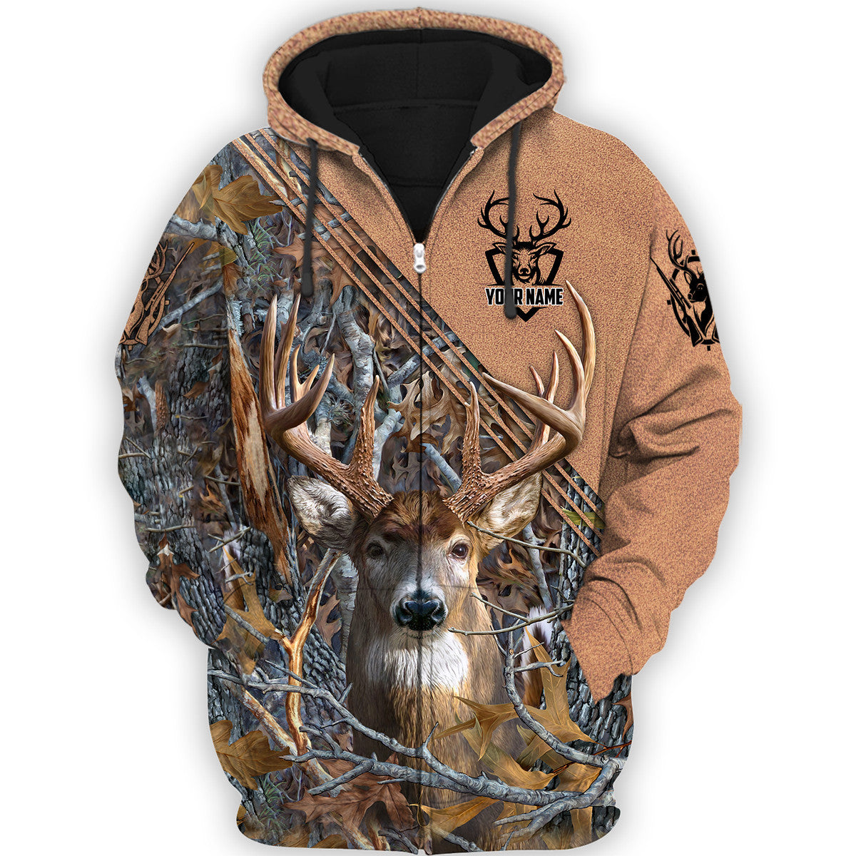 Personalized Name Deer Hunting Q6 All Over Printed Unisex Shirt