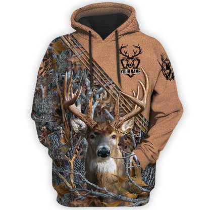 Personalized Name Deer Hunting Q6 All Over Printed Unisex Shirt