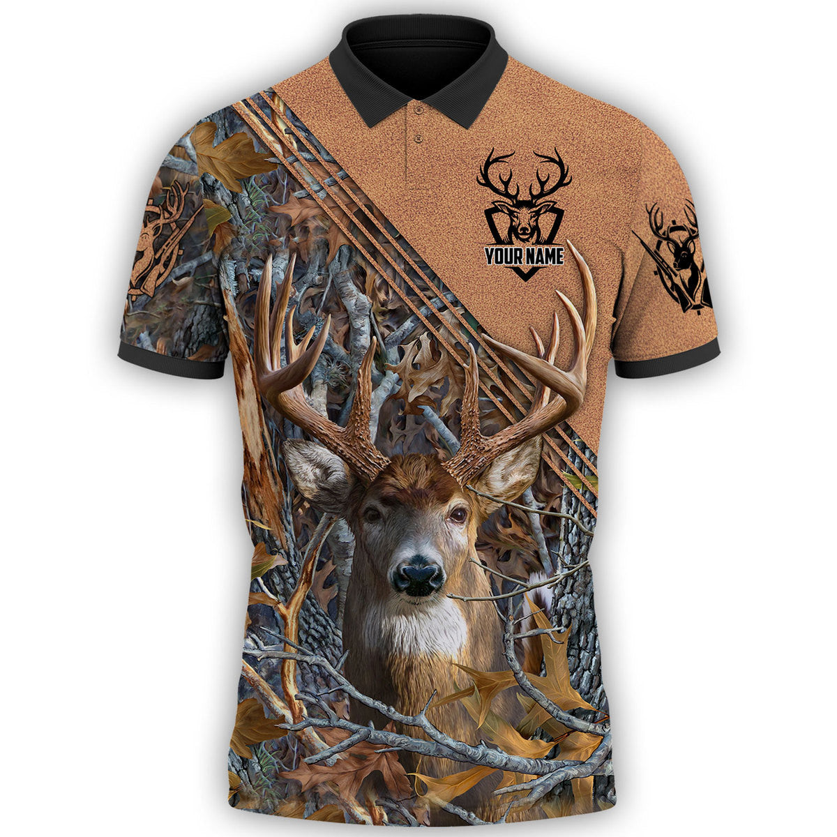 Personalized Name Deer Hunting Q6 All Over Printed Unisex Shirt