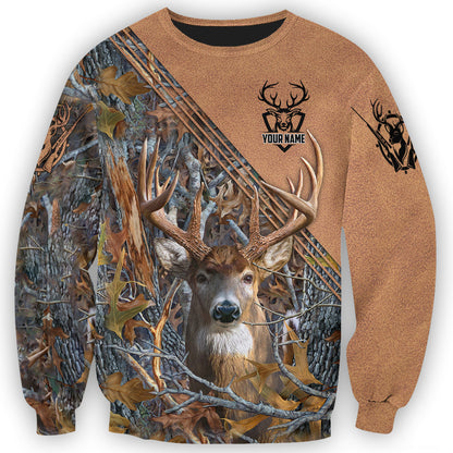 Personalized Name Deer Hunting Q6 All Over Printed Unisex Shirt